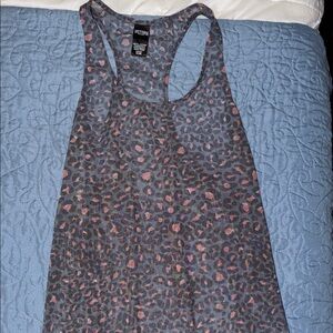 Victoria's Secret Pink and Gray Patterned Tank